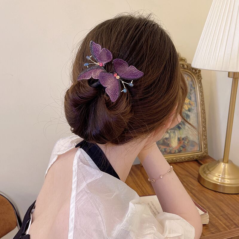 Elegant Butterfly Hairpin Set