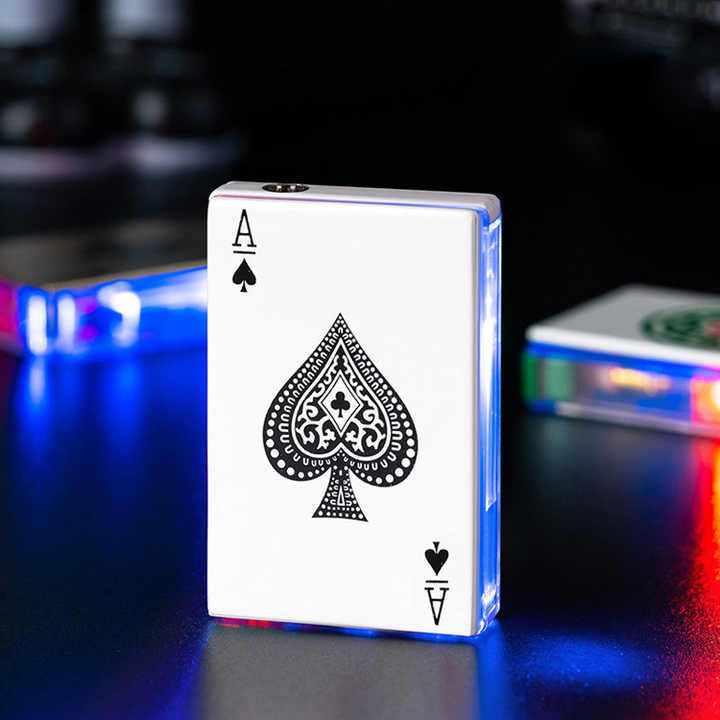 Royal Flush Illuminated Card Lighter