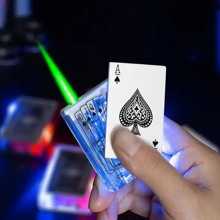 Royal Flush Illuminated Card Lighter