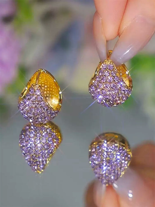 Super Fairy purple diiamond(24k gold plated)