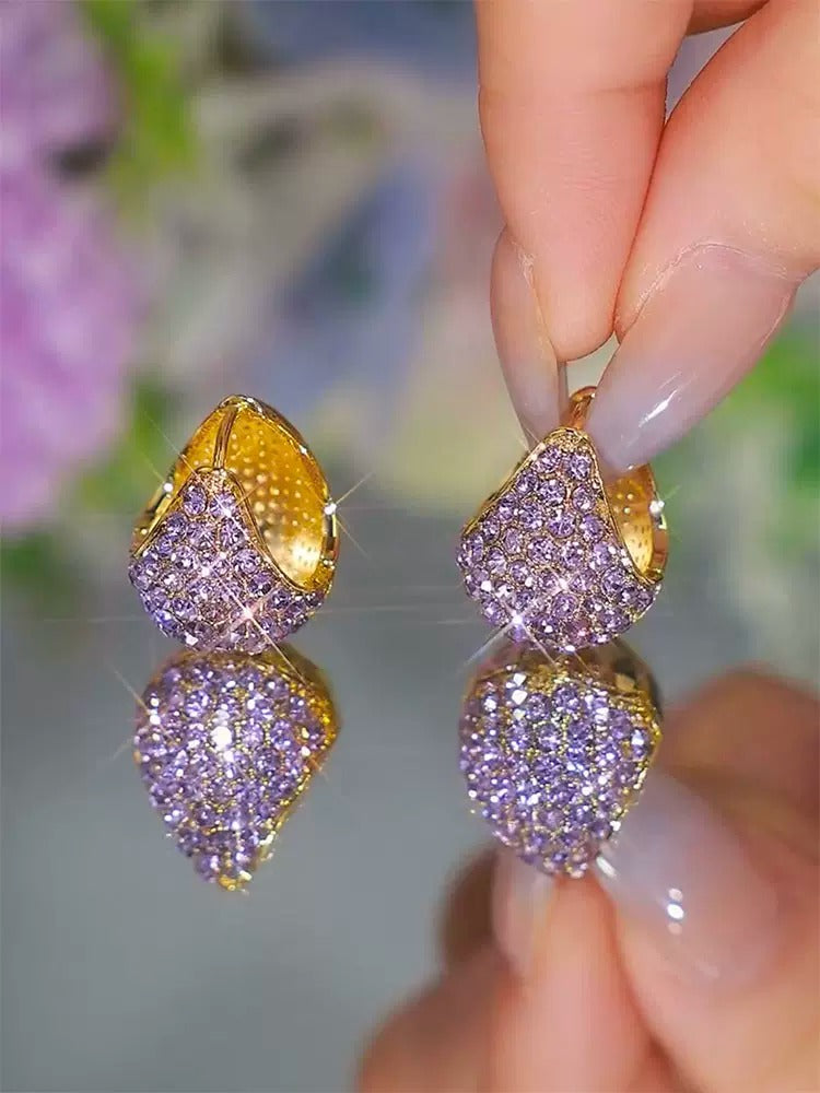 Super Fairy purple diiamond(24k gold plated)