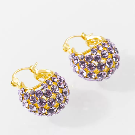 Luxury temprament earrings(gold plated)